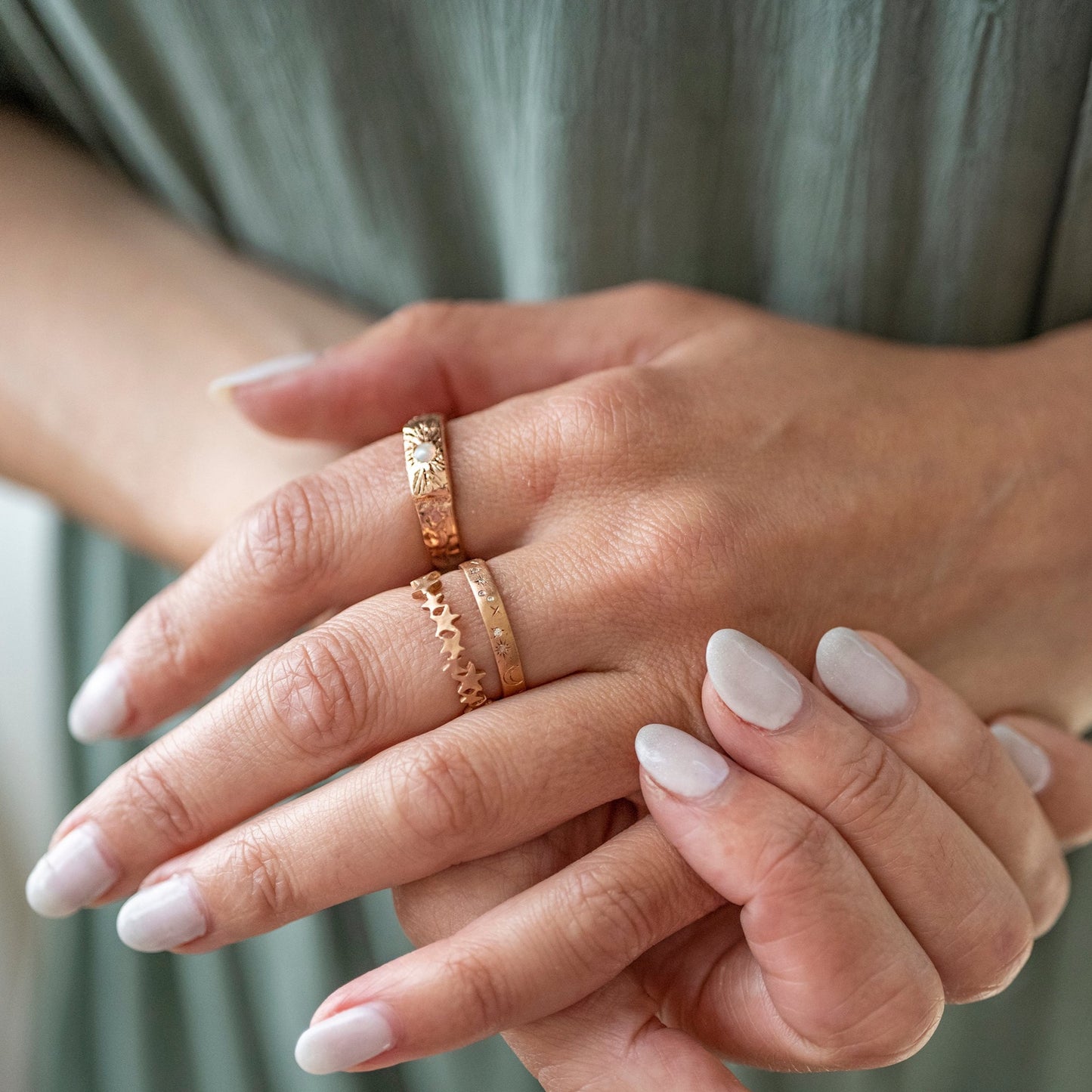 Twinkling Star Eternity Band