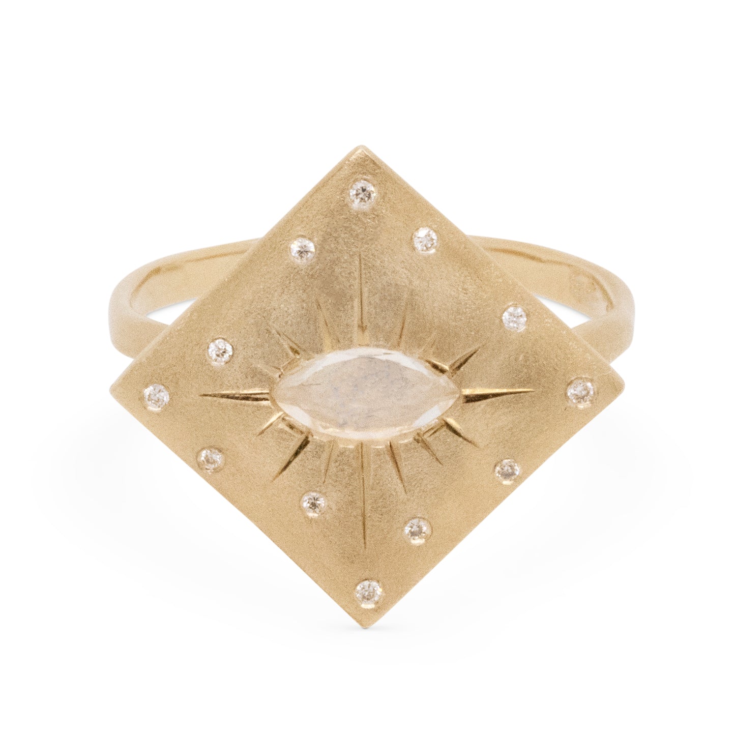 Third Eye Pyramid Ring