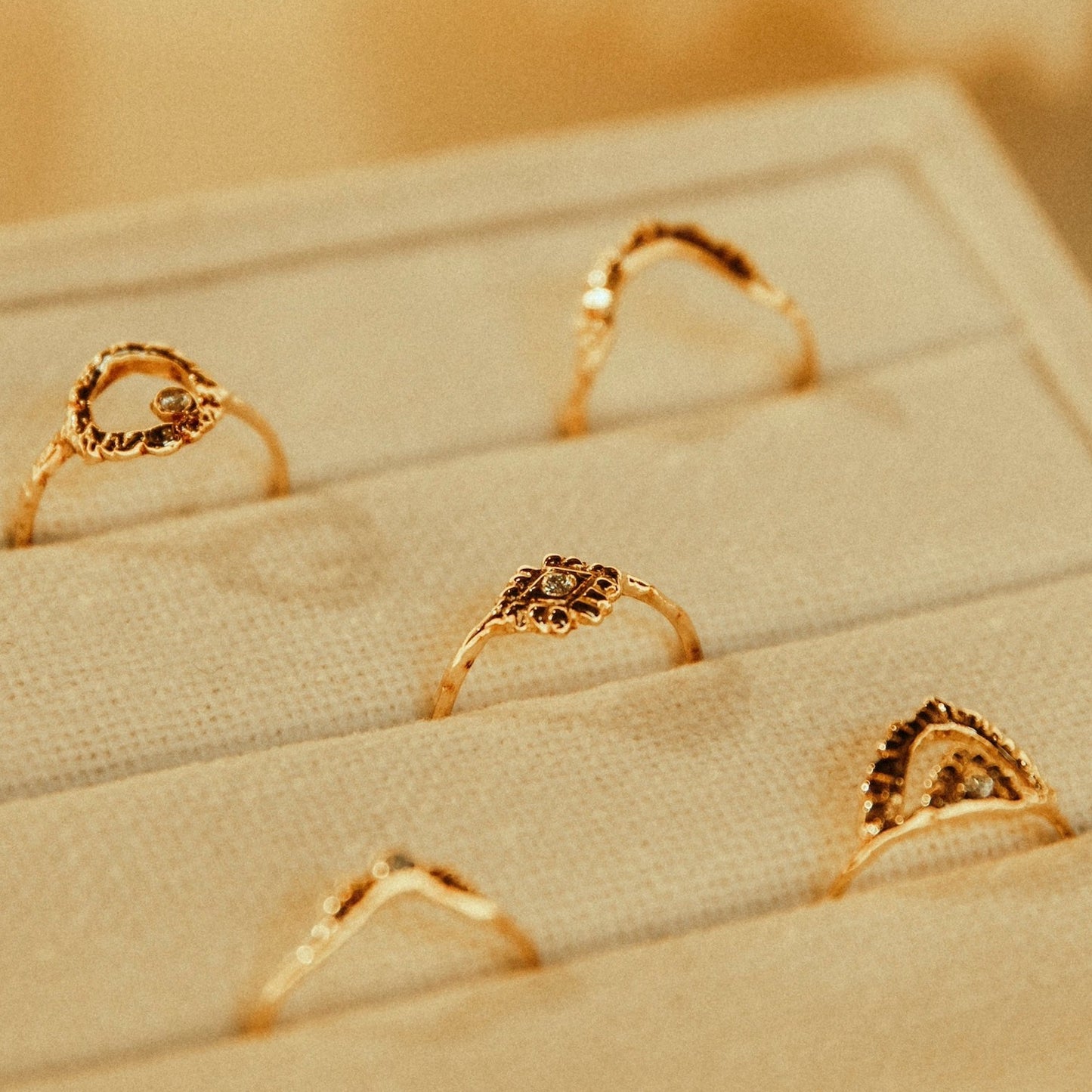 Eye of Light Diamond Ring