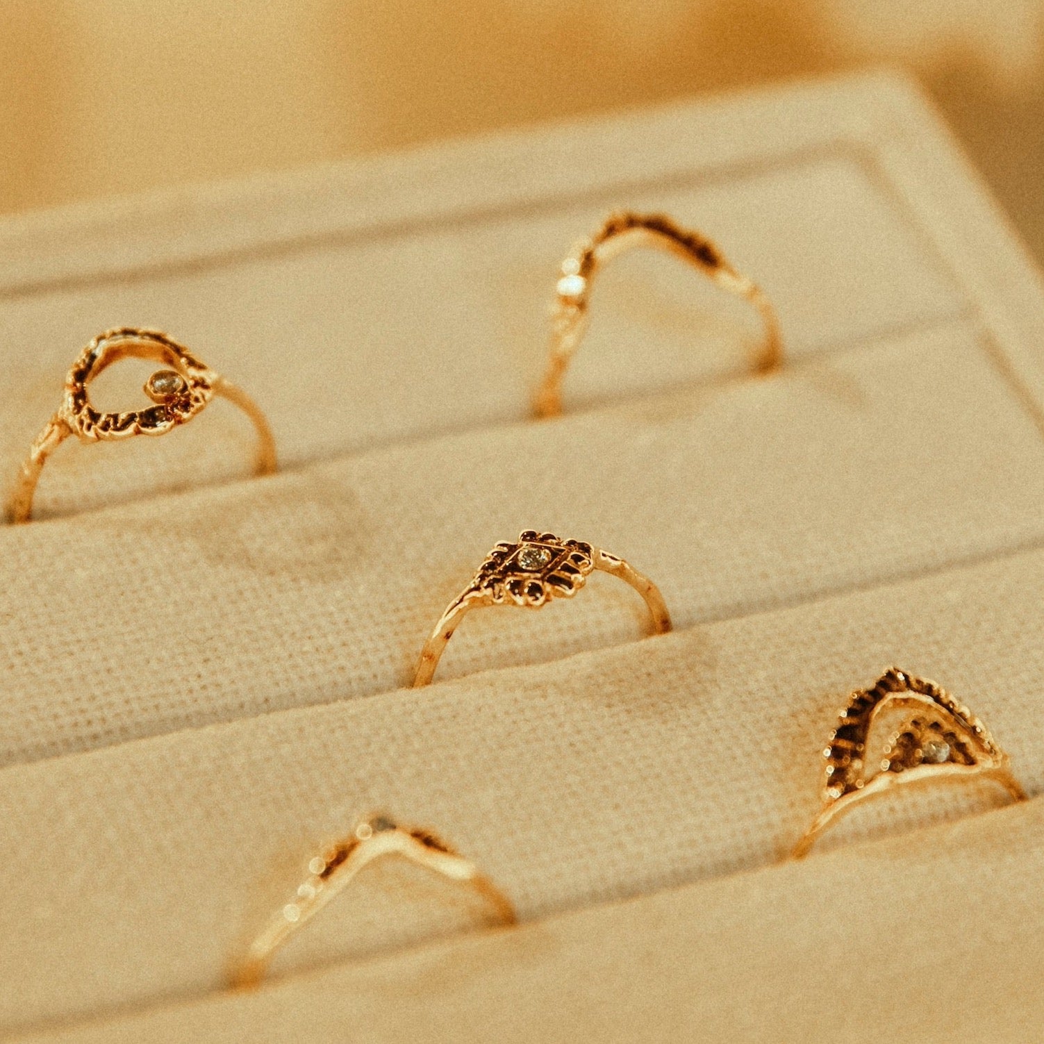 Eye of Light Diamond Ring