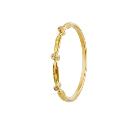 Kissing Seed Diamond Band