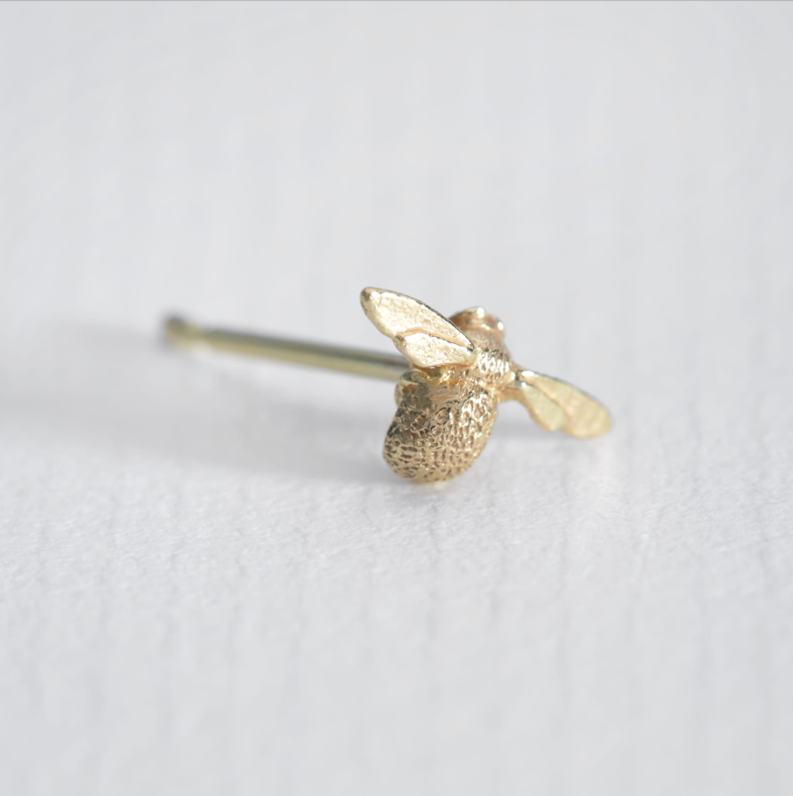 Teeny Weeny Bee Stud Earrings