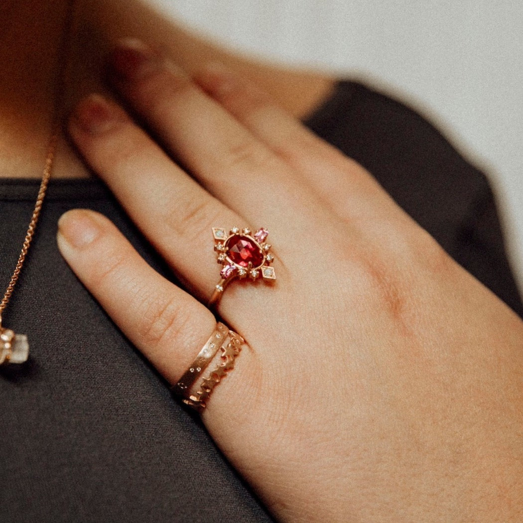 Sparkle Burst Ring