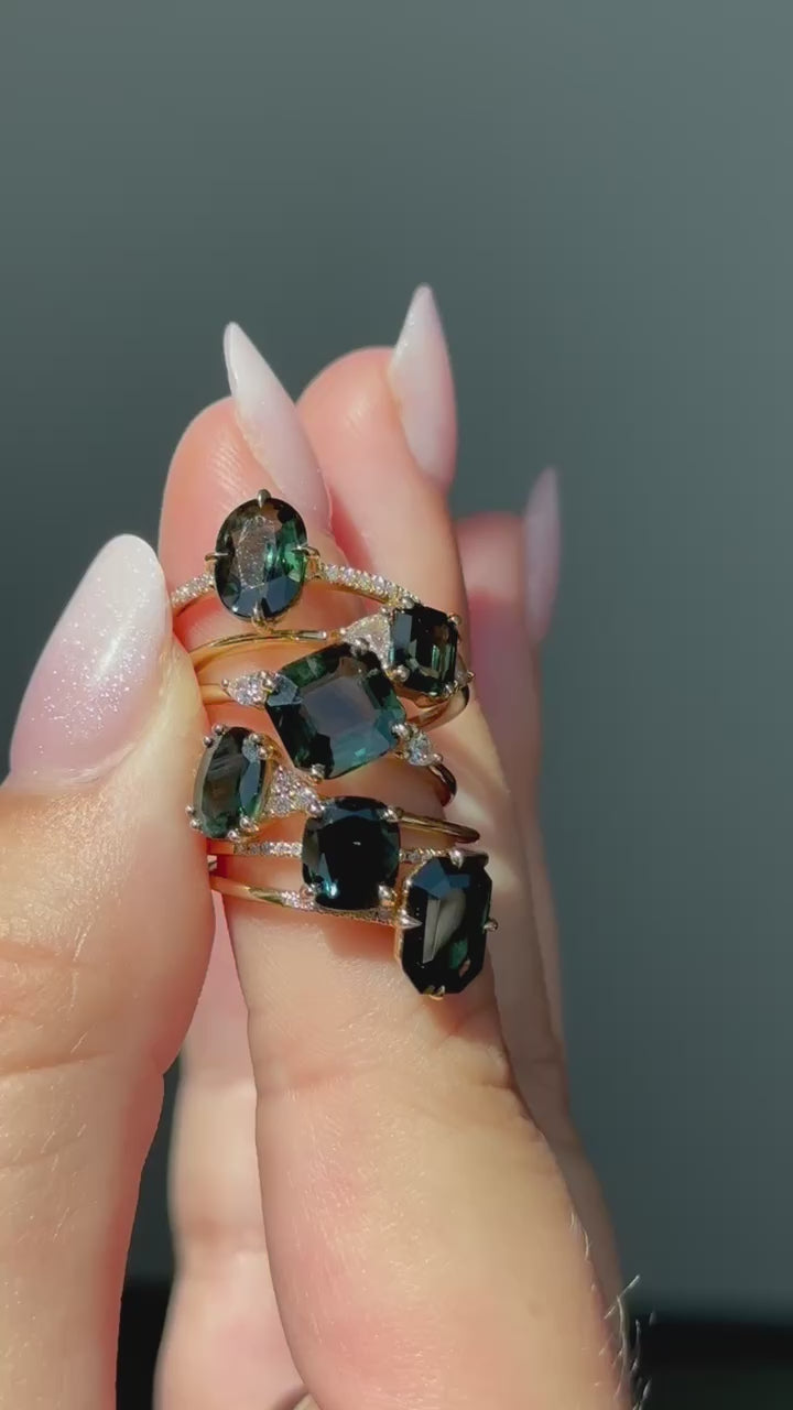 Sapphire engagement rings video