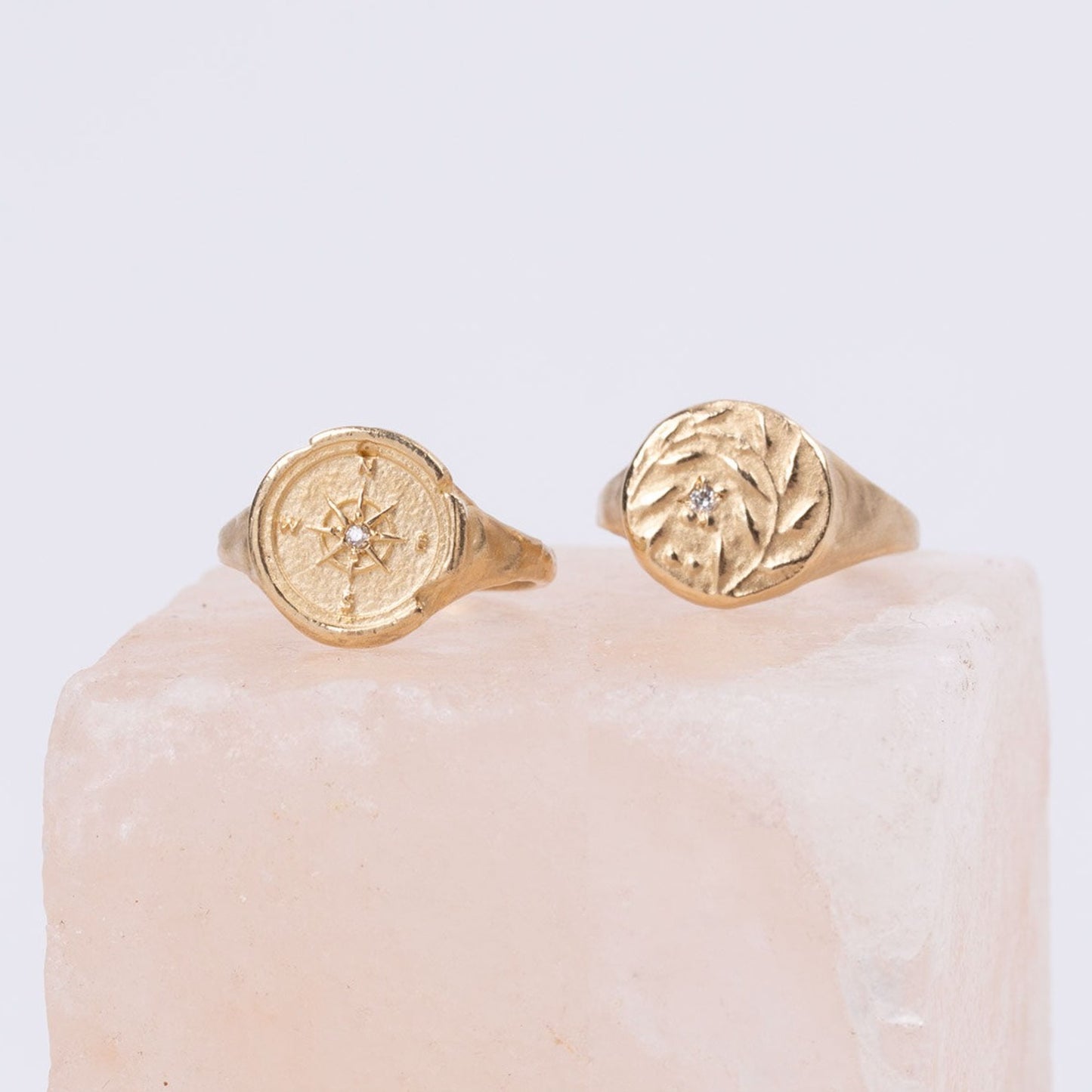 Compass Signet Ring