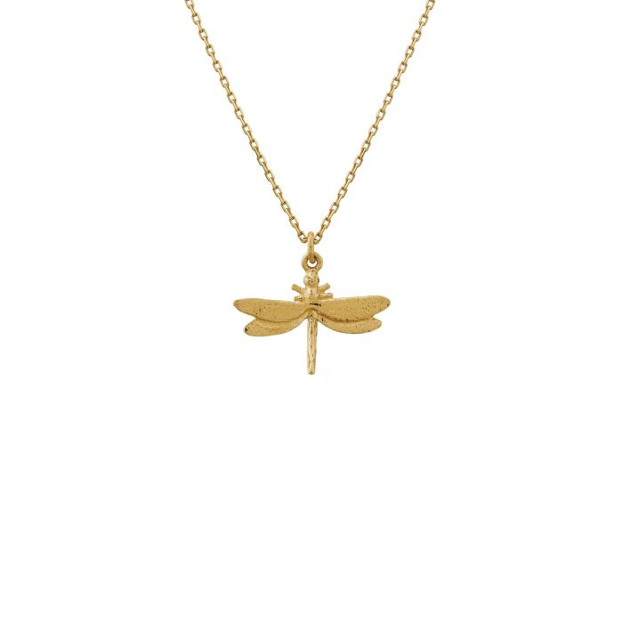 Teeny Tiny Dragonfly Necklace