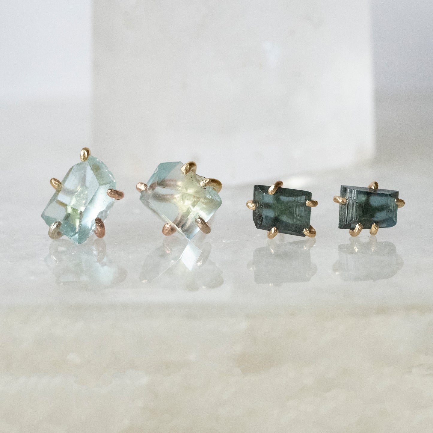Tourmaline Medium Stone Studs