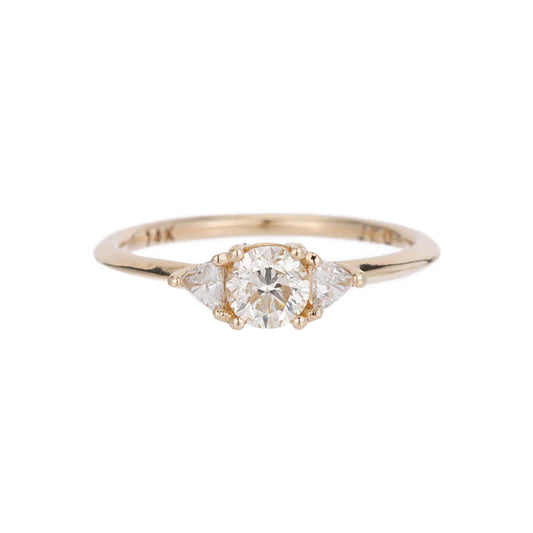 Diamond Round Trillion Knife Edge