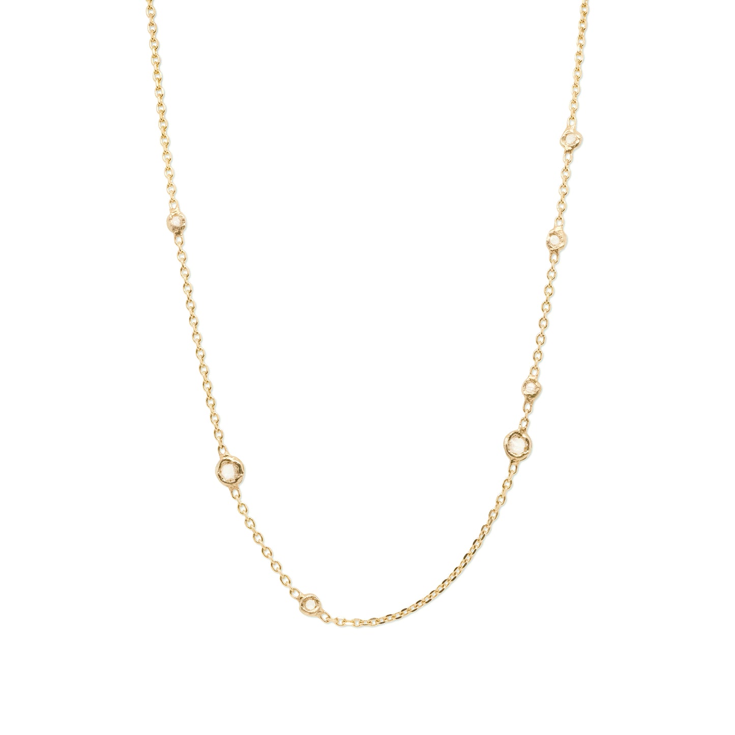 Rose Cut Diamond Choker