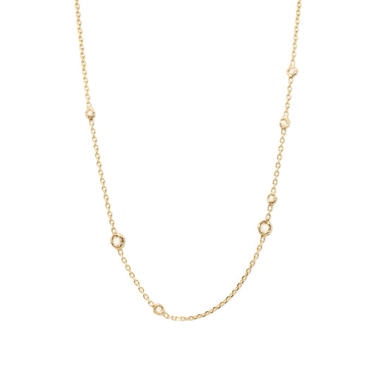 Rose Cut Diamond Choker