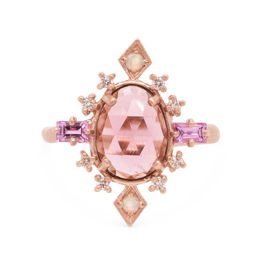 Sparkle Burst Cocktail Ring | SIRCIAM | Surefire Fine Jewelry | 14K Gold