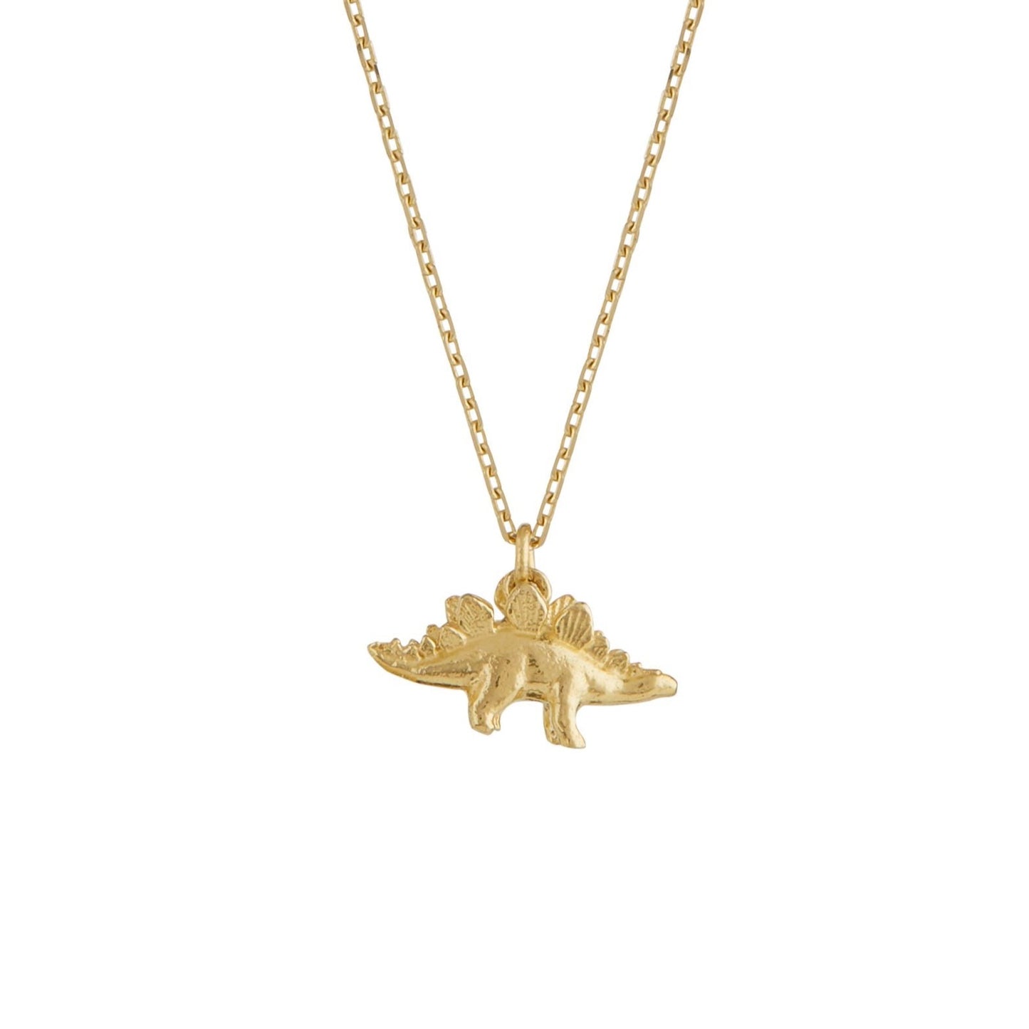 Teeny Tiny Stegosaurus Necklace
