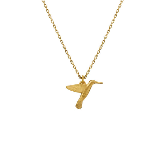 Teeny Tiny Hummingbird Necklace