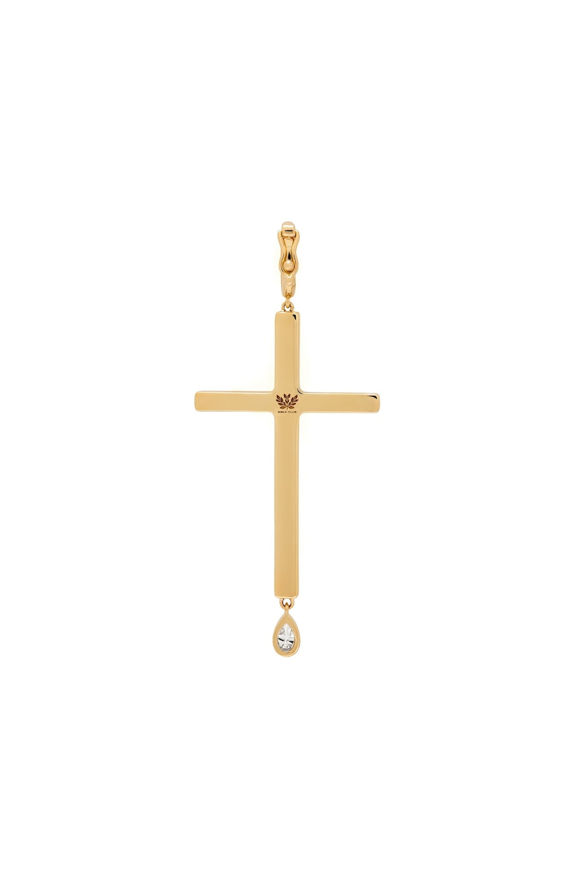Large Diamond Cross Charm