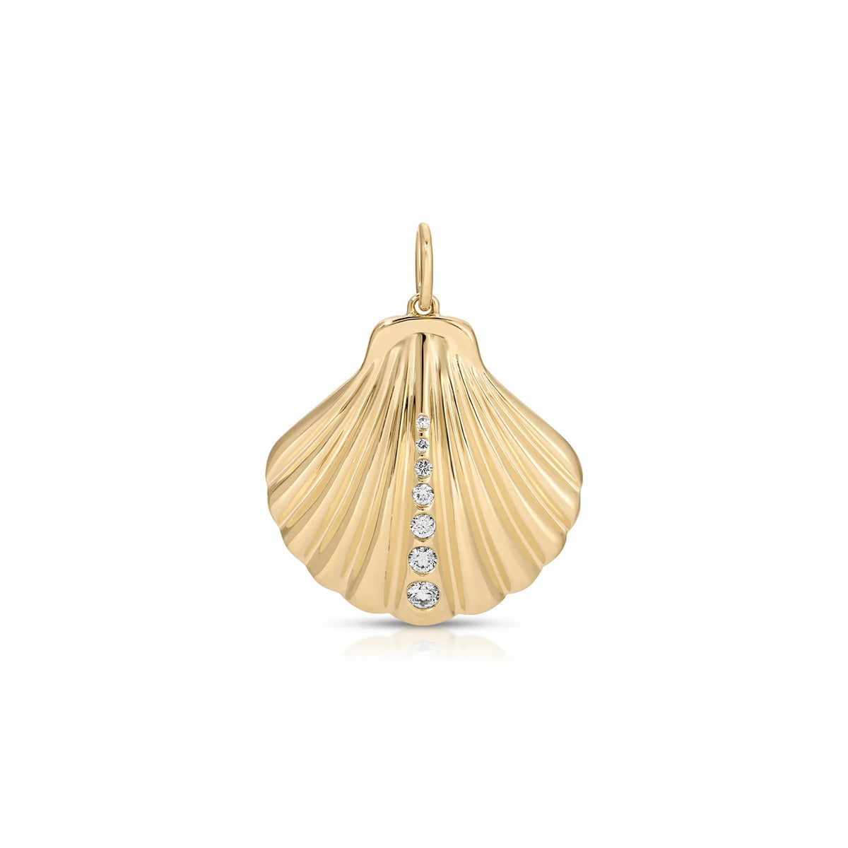 Jumbo Gold and Diamond Shell