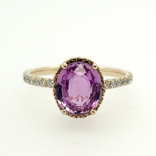 2.53 ct Pink Sapphire Ring