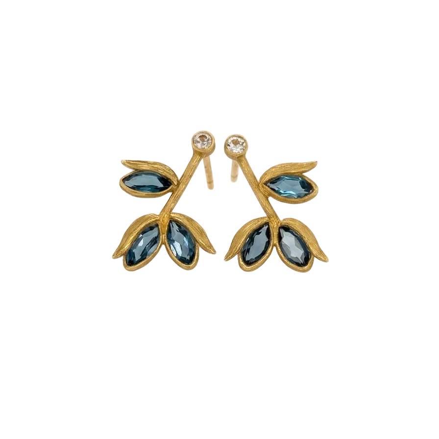 Flower Bud Earrings