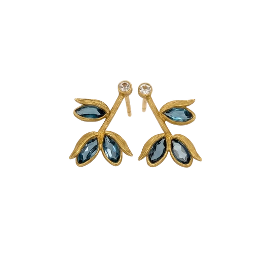 Flower Bud Earrings