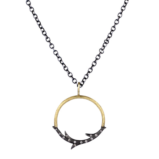 Vine Circle Necklace