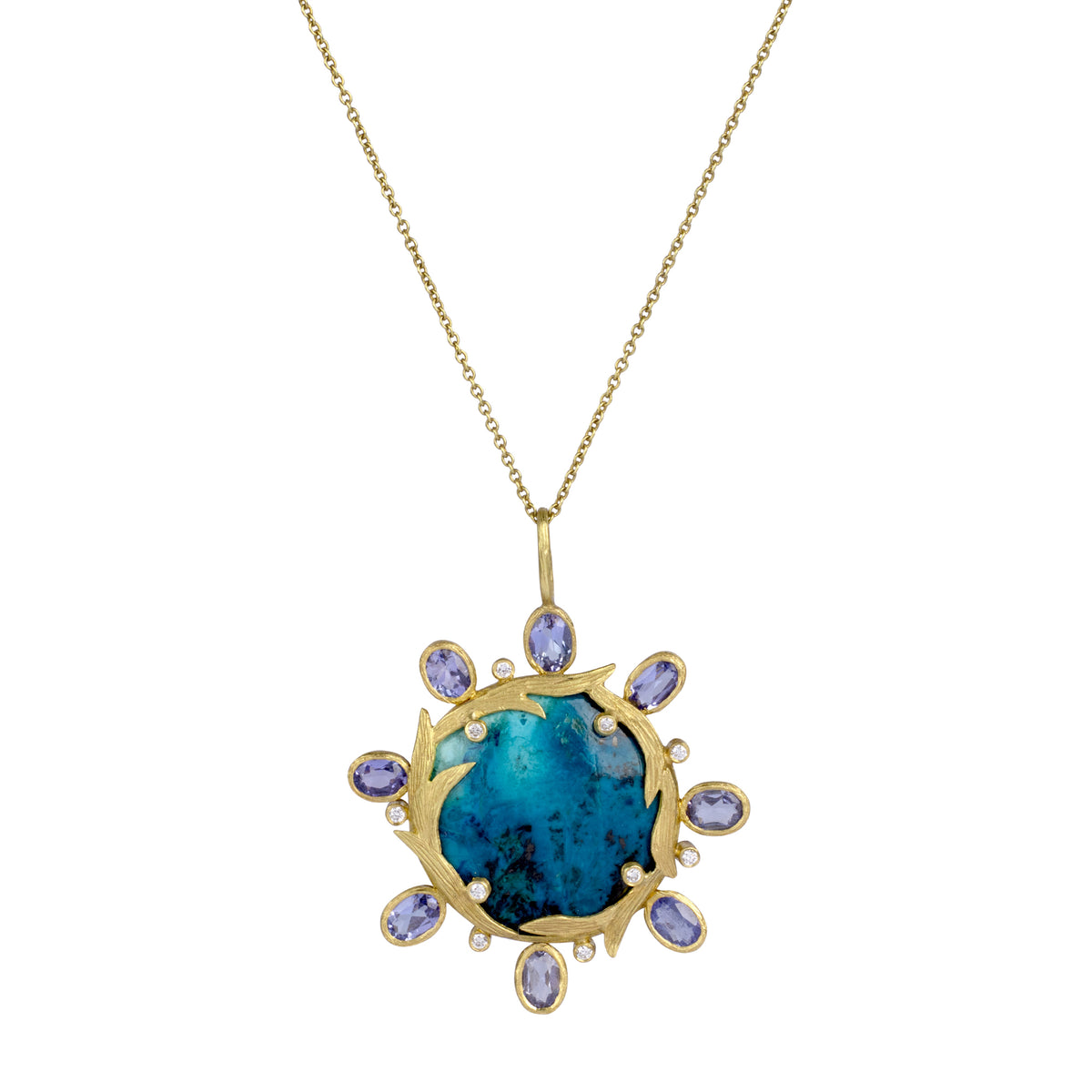 Lemongrass Corona Necklace