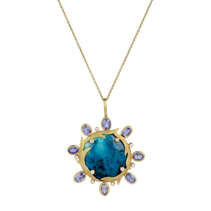 Lemongrass Corona Necklace