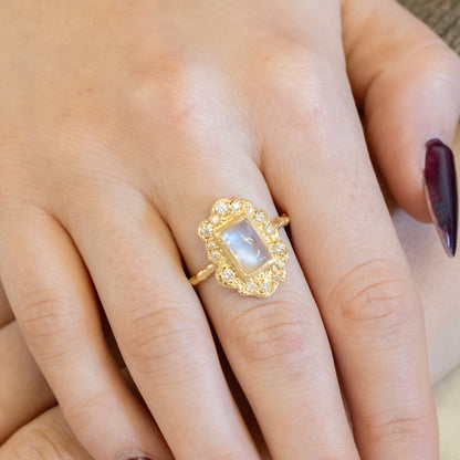 Rustic Rectangle Ring