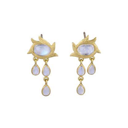Lemongrass Double Drop Earrings