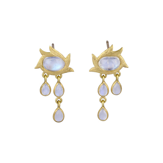 Lemongrass Double Drop Earrings