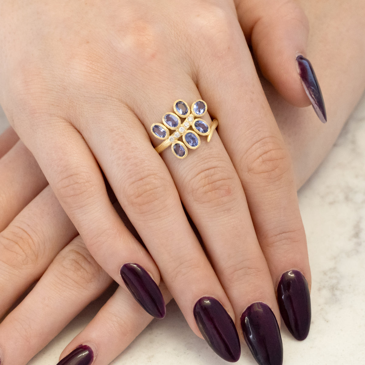 Vines 7-Stone Ring