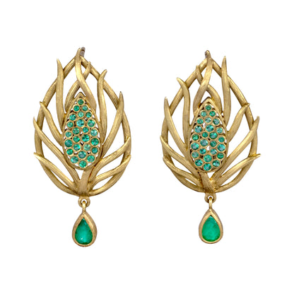 Vines Teardrop Earrings