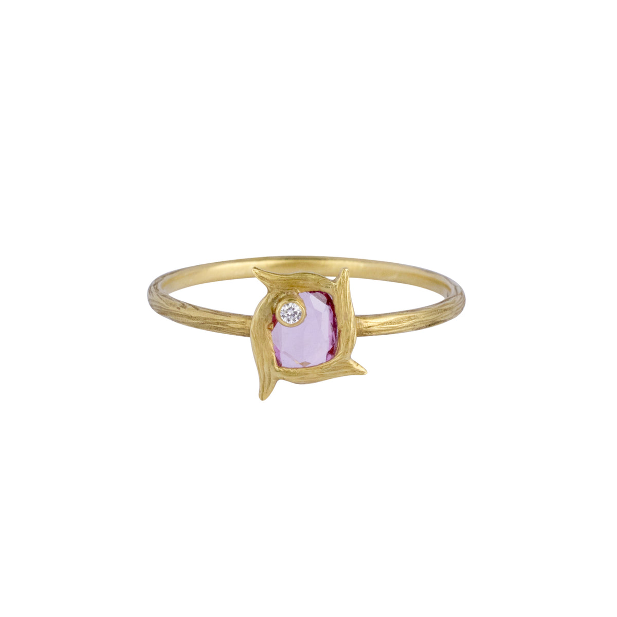 Lemongrass Sapphire Ring