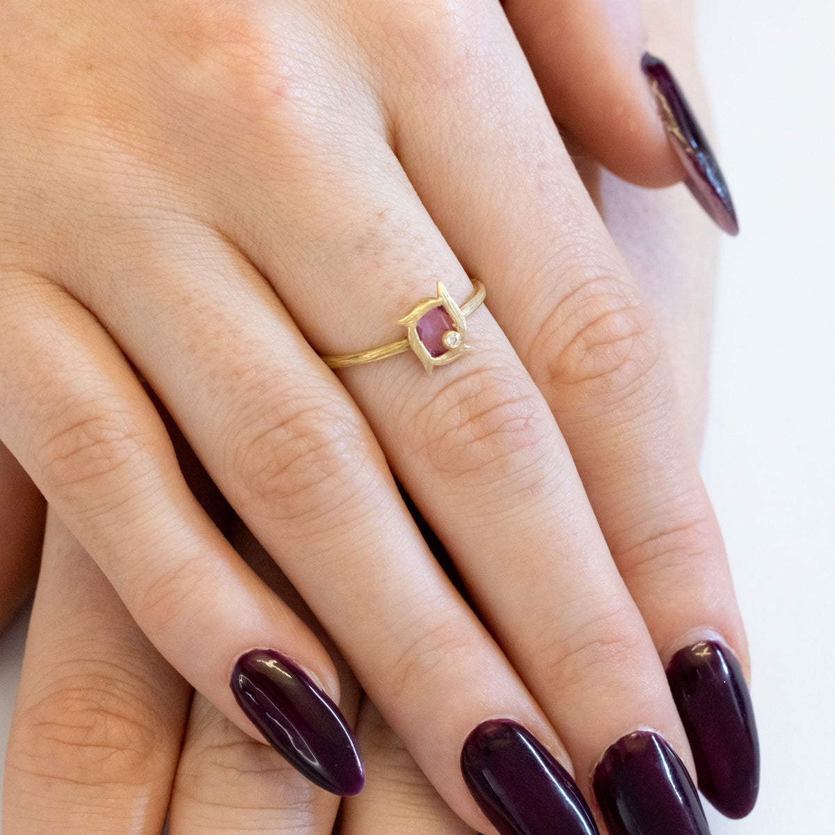 Lemongrass Sapphire Ring