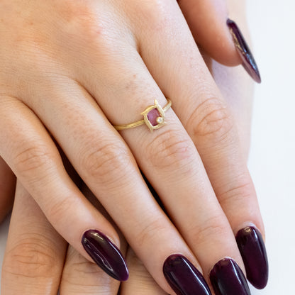 Lemongrass Sapphire Ring