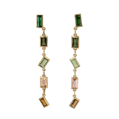 Zig-Zag Multi-Color Studs