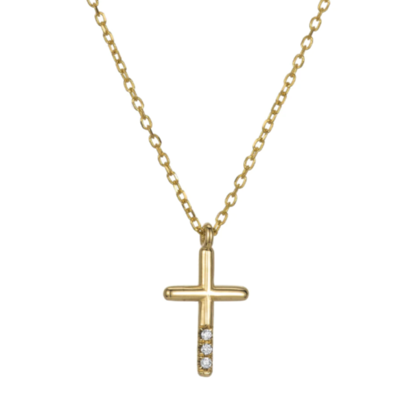 Diamond Cross Necklace