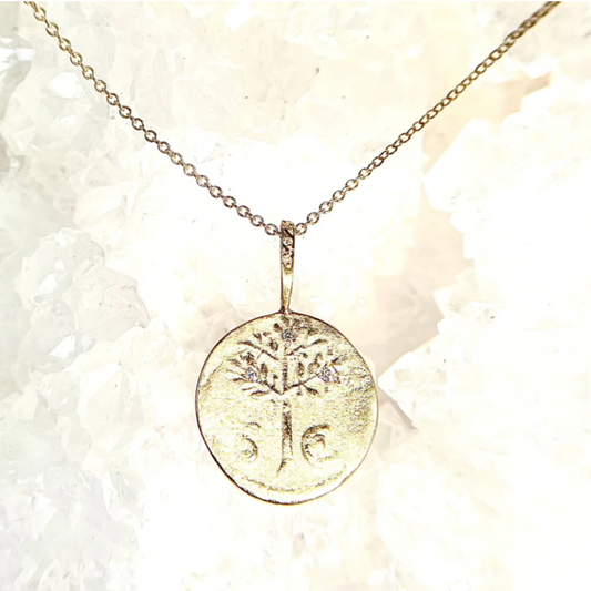 Olive Tree "Peace" Artifact Necklace
