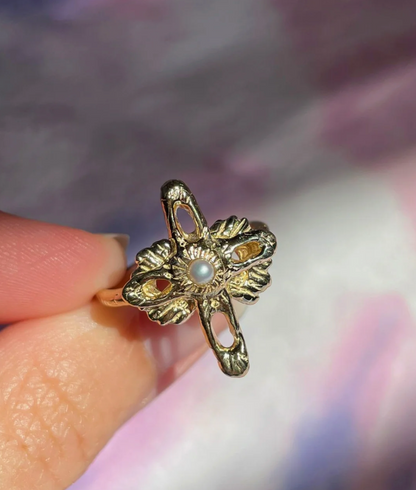 Supreme Spirit of Ohana Cross Ring