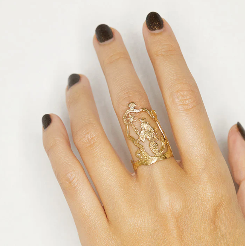 Magical Mermaid Diamond Ring