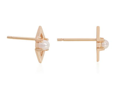 Victoire Earrings with Pearl