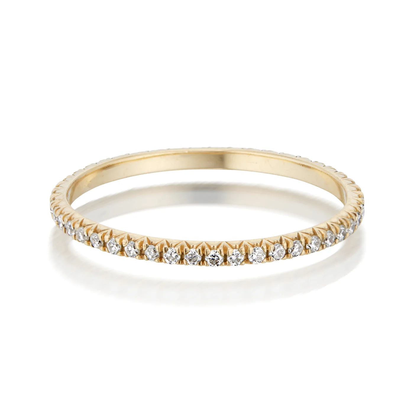 Cut-Down Pavè Ring