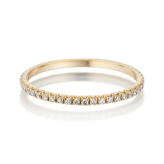 Cut-Down Pavè Ring