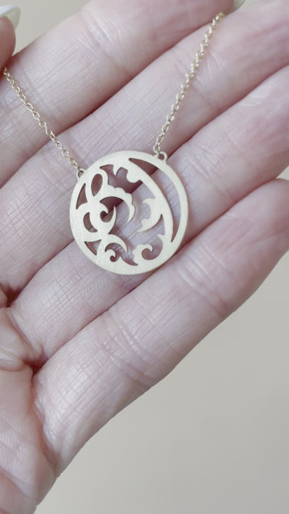 Swirl Necklace