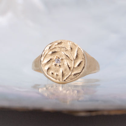 Unbreakable Bond Signet Ring