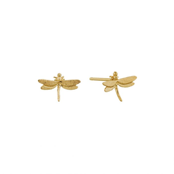 Teeny Tiny Dragonfly Stud Earrings