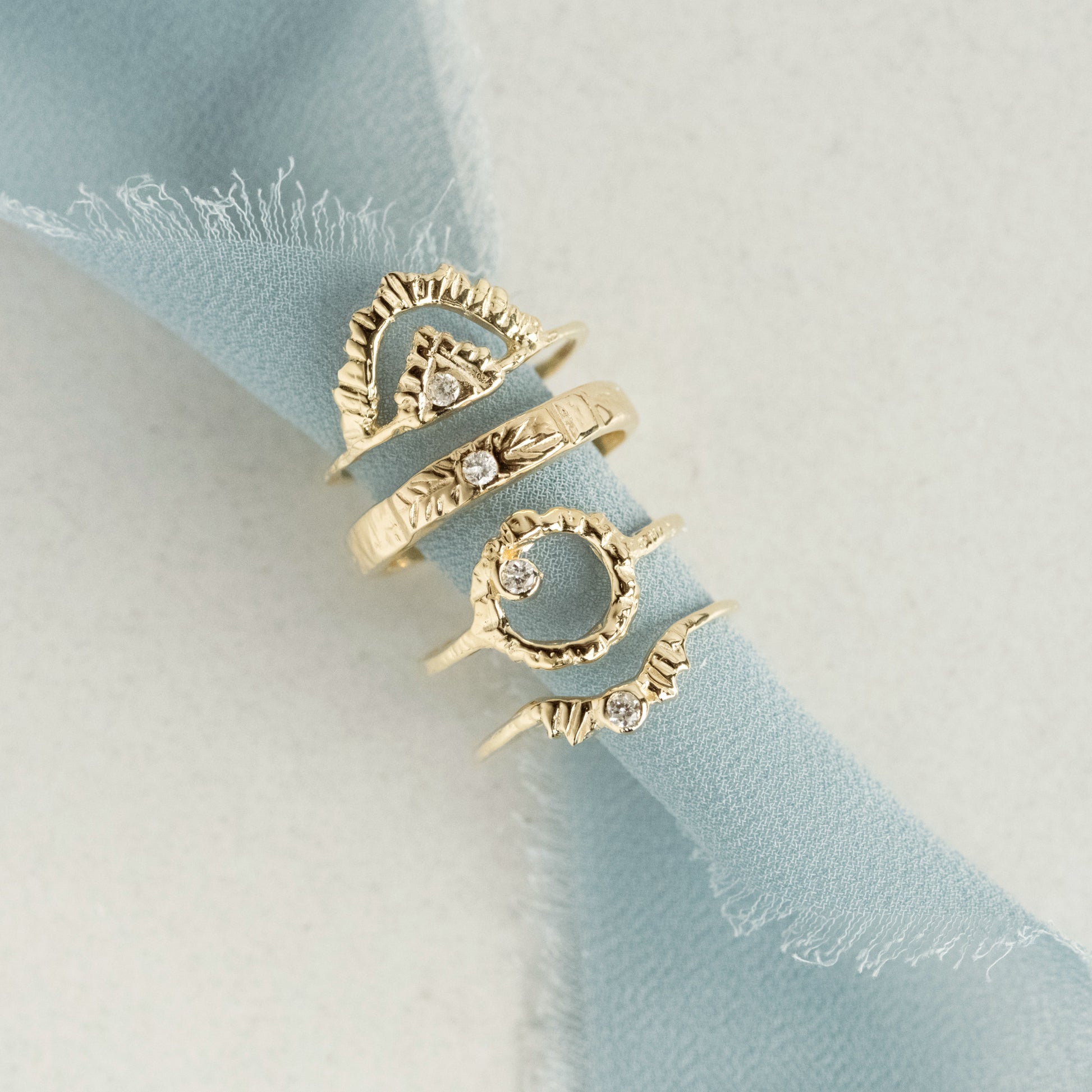 Petite Eye of Love Band – Surefire Fine Jewelry